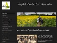 Tablet Screenshot of familytreeassociation.org